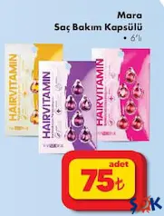 MARA SAÇ BAKIM KAPSÜLÜ 6'LI fiyat ve kampanya bilgisi